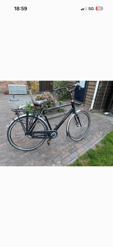 Herenfiets Sparta 3 versnellingen, Fietsen en Brommers, Fietsen | Heren | Herenfietsen, Ophalen of Verzenden, Zo goed als nieuw
