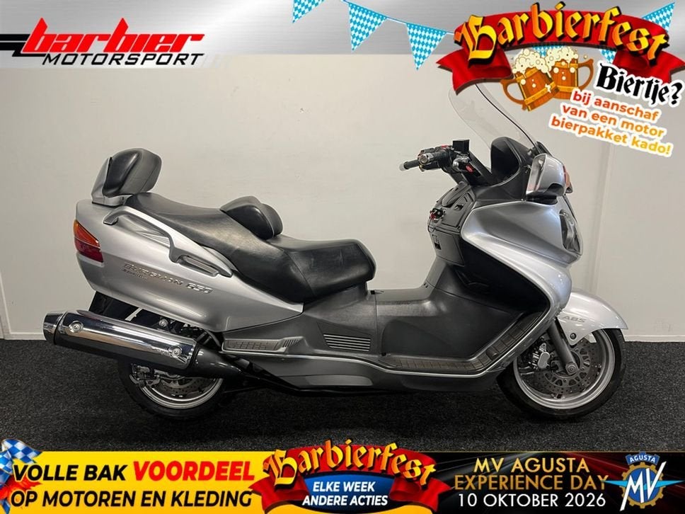 Suzuki AN 650 BURGMAN ABS EXECUTIVE (bj 2004), Motoren, Motorrijbewijs A, Bedrijf, Onbekend, Meer dan 35 kW