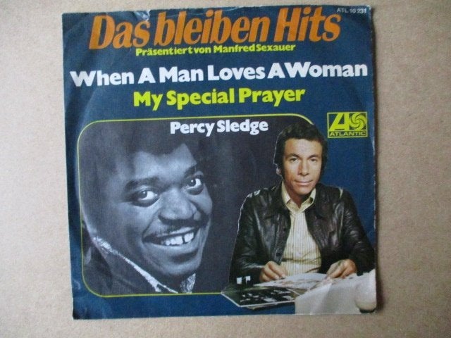 s4863 percy sledge - when a man loves a woman, Ophalen, Gebruikt, 7 inch, Overige genres