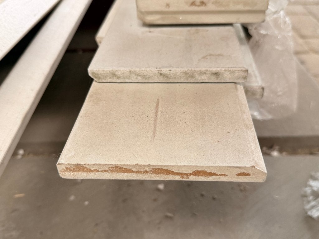 50 m1 MDF V313 Vloerplint 12x120mm 488cm, Ophalen, Nieuw, Mdf, 250 cm of meer