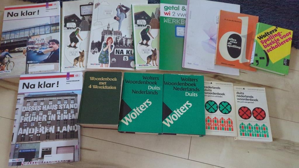 Duitse lesboeken en woordenboeken - Divers pakket, Diverse auteurs (Malmberg, Wolters, Prisma), MBO, Alpha, Ophalen