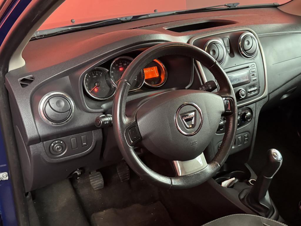 Dacia Logan MCV 0.9 TCe Lauréate | Trekhaak | Cruise | Apk, Auto's, Dacia, Voorwielaandrijving, 898 cc, Stof, Blauw