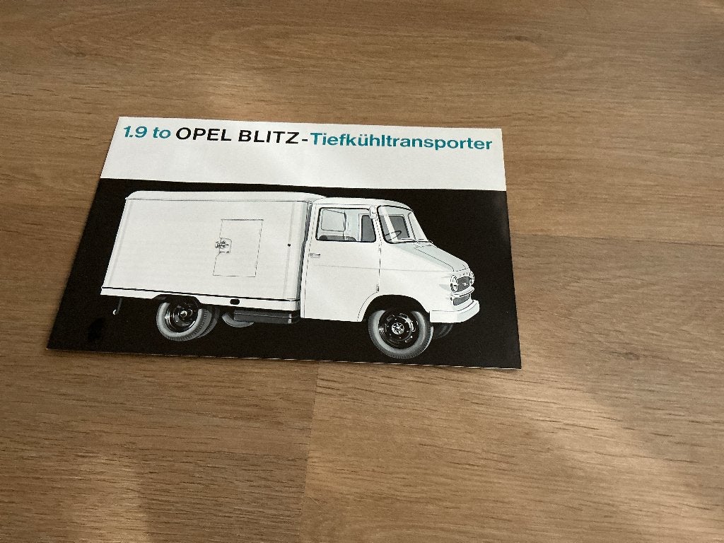 blitz tiefkühltransporter 1960, Ophalen of Verzenden, Opel