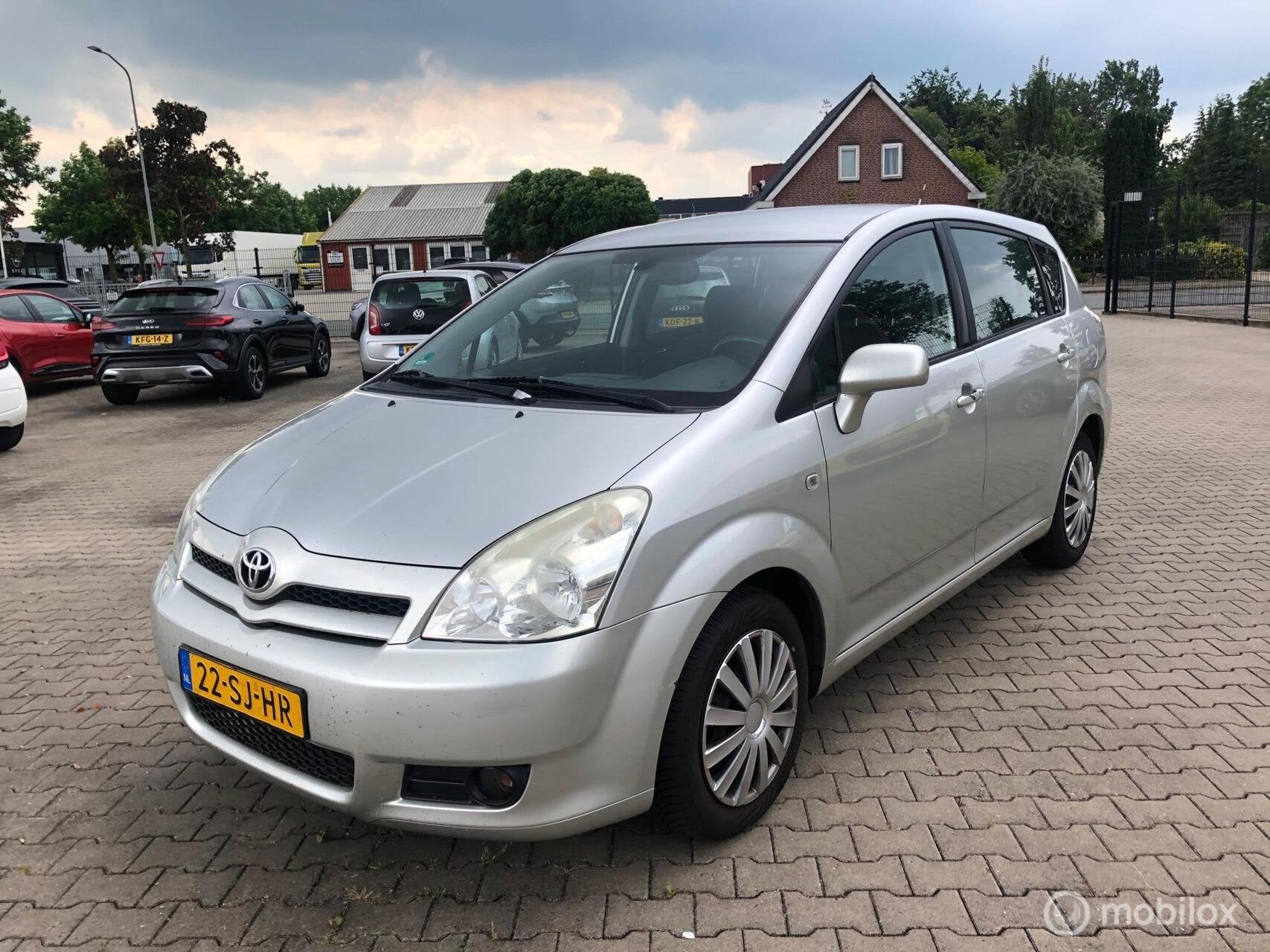 Toyota Corolla Verso 1.6 VVT-i Sol 5.PERS AIRCO ECC TRH NW A, Auto's, Toyota, 1330 kg, Gebruikt, Zwart, 4 cilinders