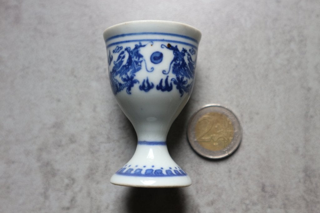 Antiek Chinees eierdopje, Antiek en Kunst, Ophalen of Verzenden