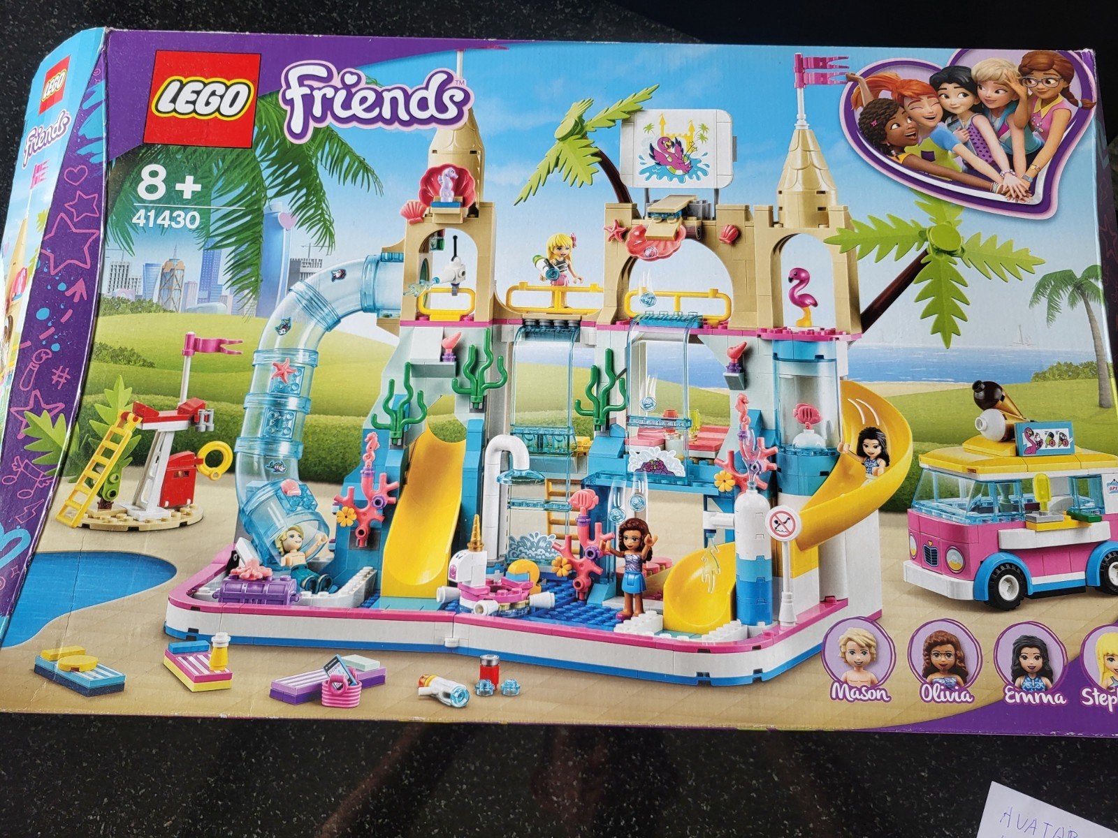 Lego Friends 41430 Zomerplezier in het waterpark, Ophalen, Compleet, Gebruikt, Lego