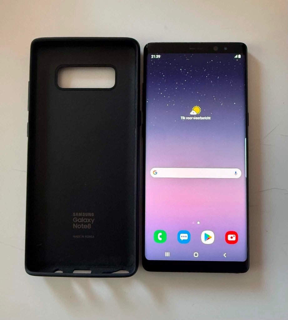 Te koop of ruilen mooie Samsung Note 8 128gb zwarte kleur, Zwart, Ophalen of Verzenden, Zo goed als nieuw, Zonder simlock