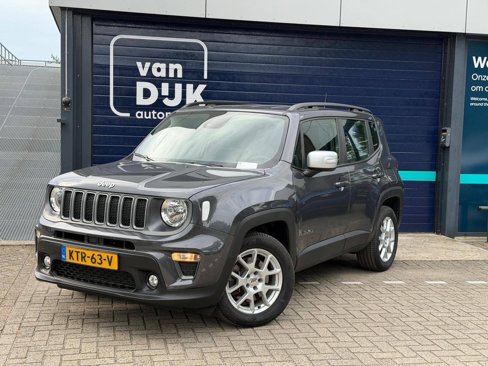 Jeep Renegade 4xe 190 Plug-in Hybrid Electric Limited Camera, Auto's, Jeep, Automaat, 12 maanden, Stof, Gebruikt