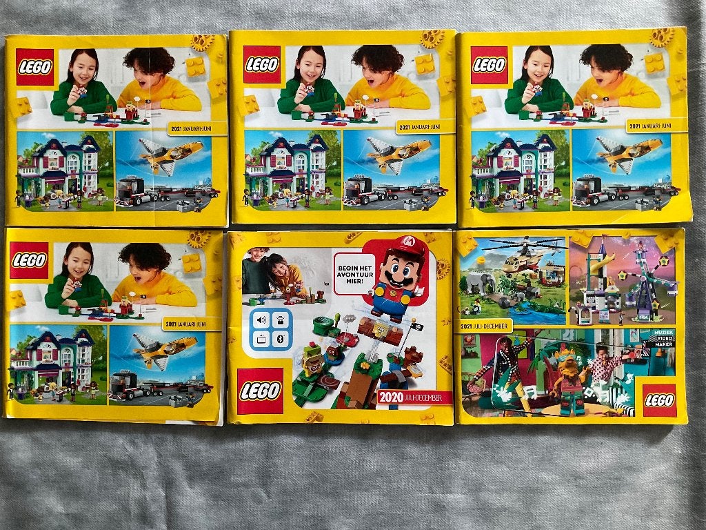 LEGO Catalogusboekjes ... 6 stuks, Ophalen, Zo goed als nieuw, Lego