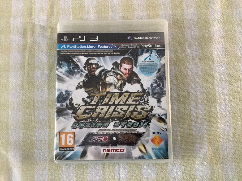 Ps3 game time crisis razing storm, Spelcomputers en Games, Gebruikt, Racen en Vliegen, Ophalen of Verzenden, 3 spelers of meer