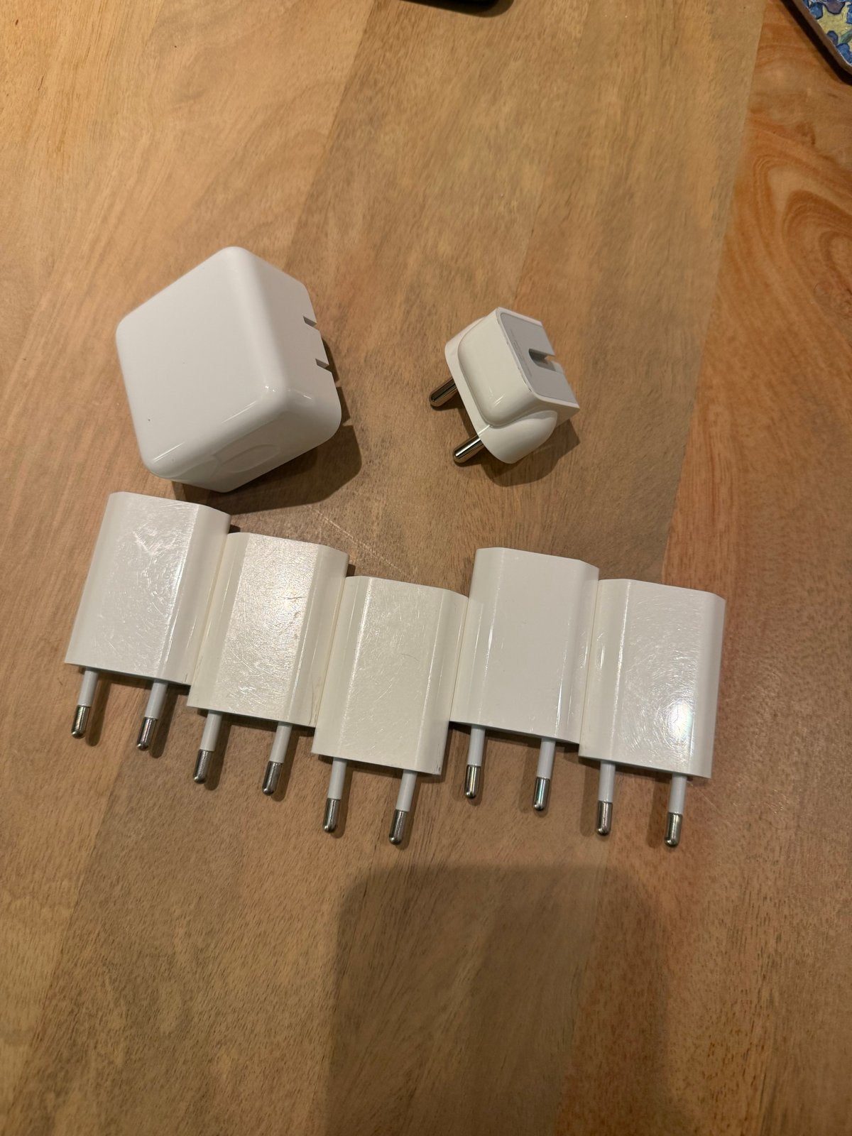 Originele Apple USB-laders en stekkers (EU & US), Ophalen of Verzenden, Gebruikt, Apple, Adapter