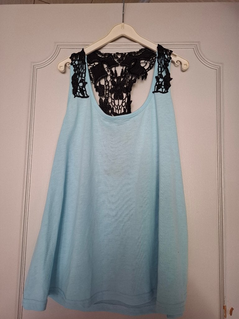 Nieuwe turquoise top, Blauw, Nieuw, Ophalen of Verzenden, Maat 36 (S)