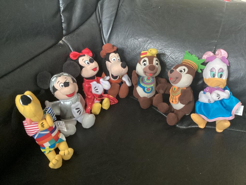 7 Disney figuren McDonald‘s 2000 vintage, Ophalen of Verzenden, Overige figuren, Nieuw, Beeldje of Figuurtje
