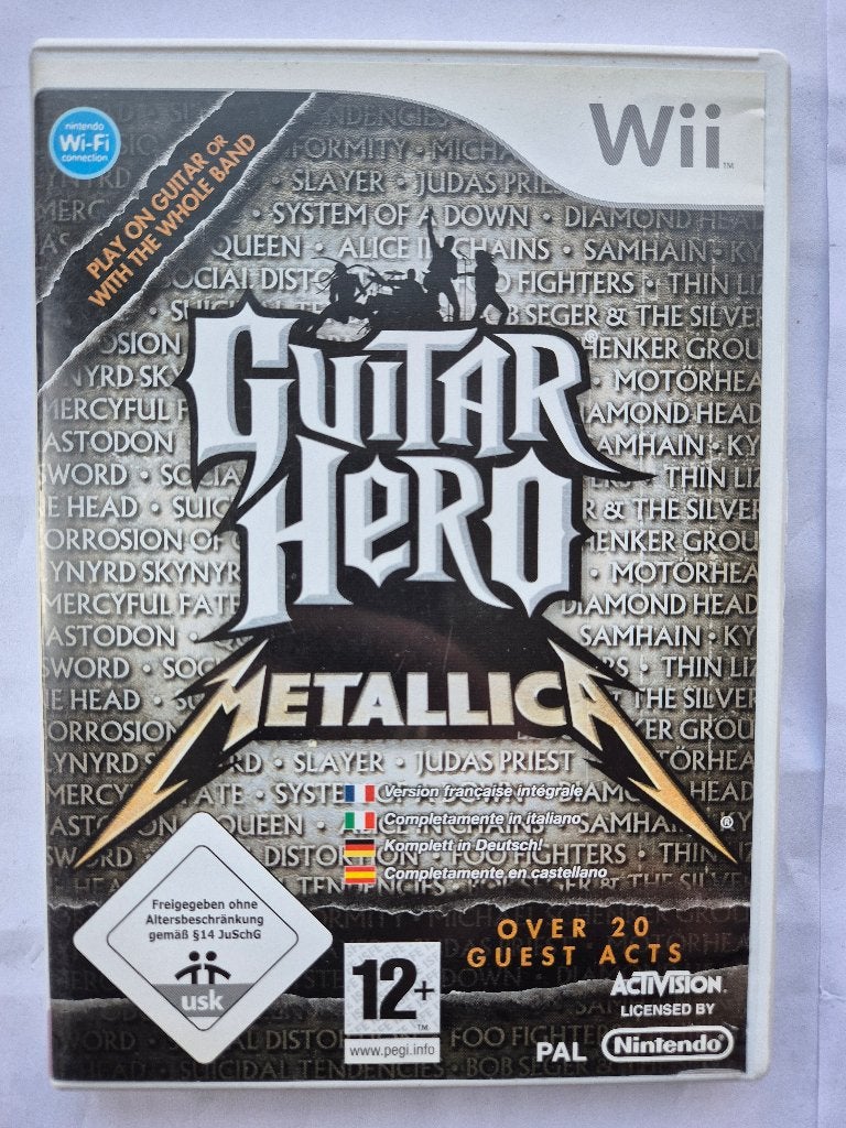 GUITAR HERO METALLICA, Spelcomputers en Games, Muziek, Gebruikt, 1 speler, Ophalen of Verzenden