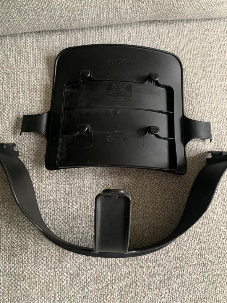 Stokke zitje zwart, Kinderen en Baby's, Kinderstoelen, Ophalen, Zo goed als nieuw, Meegroeistoel