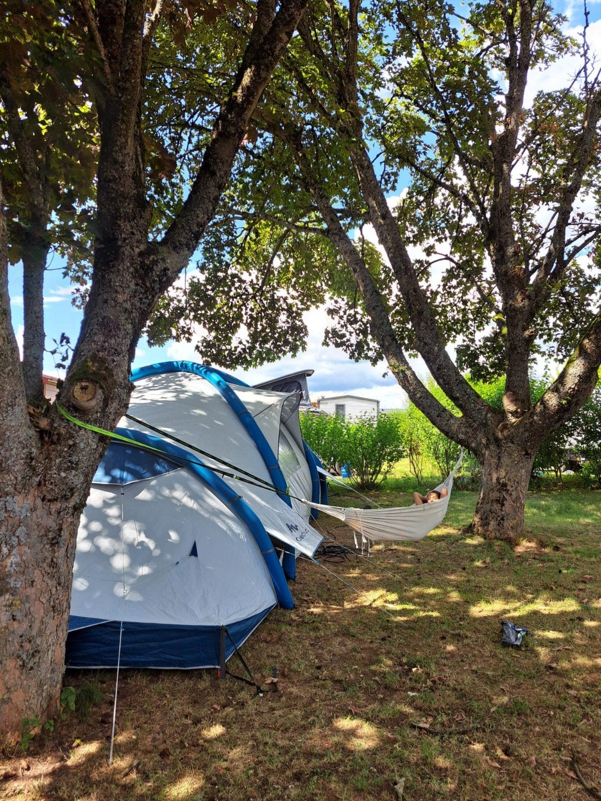Decathlon Quechua Air Seconds 8.4 opblaasbare familietent, Caravans en Kamperen, Tenten, Ophalen
