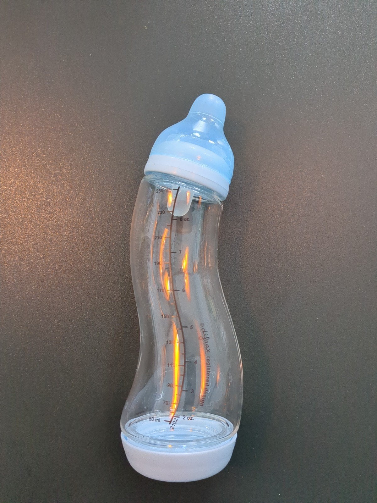 Nieuwe glazen babyfles - Difrax - Ongebruikt, Ophalen of Verzenden, Nieuw, Babyfles