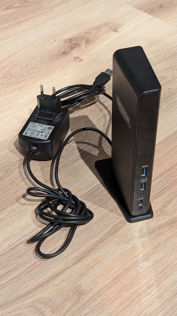 Eminent EM1500 USB 3.0 Docking Station, Eminent, Docking station, Laptop, Ophalen of Verzenden