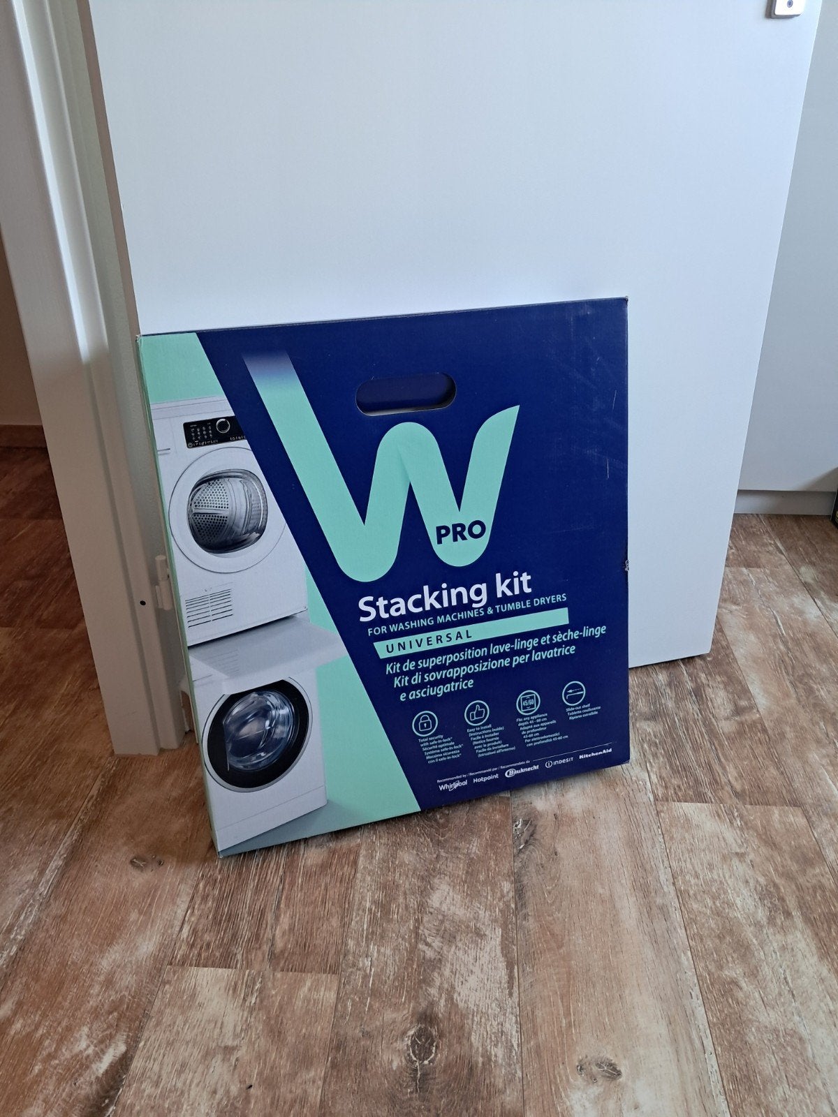 Stapelkit voor wasmachine en droger 35 euro, Ophalen, Nieuw