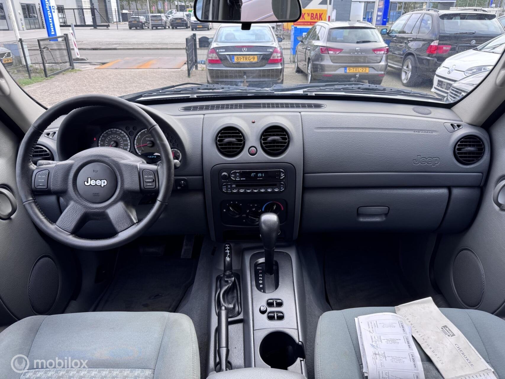 Jeep Cherokee 3.7 V6 Sport 4X4 ~ Automaat ~ NAP ~ Airco ~, Auto's, Automaat, Stof, Gebruikt, Origineel Nederlands