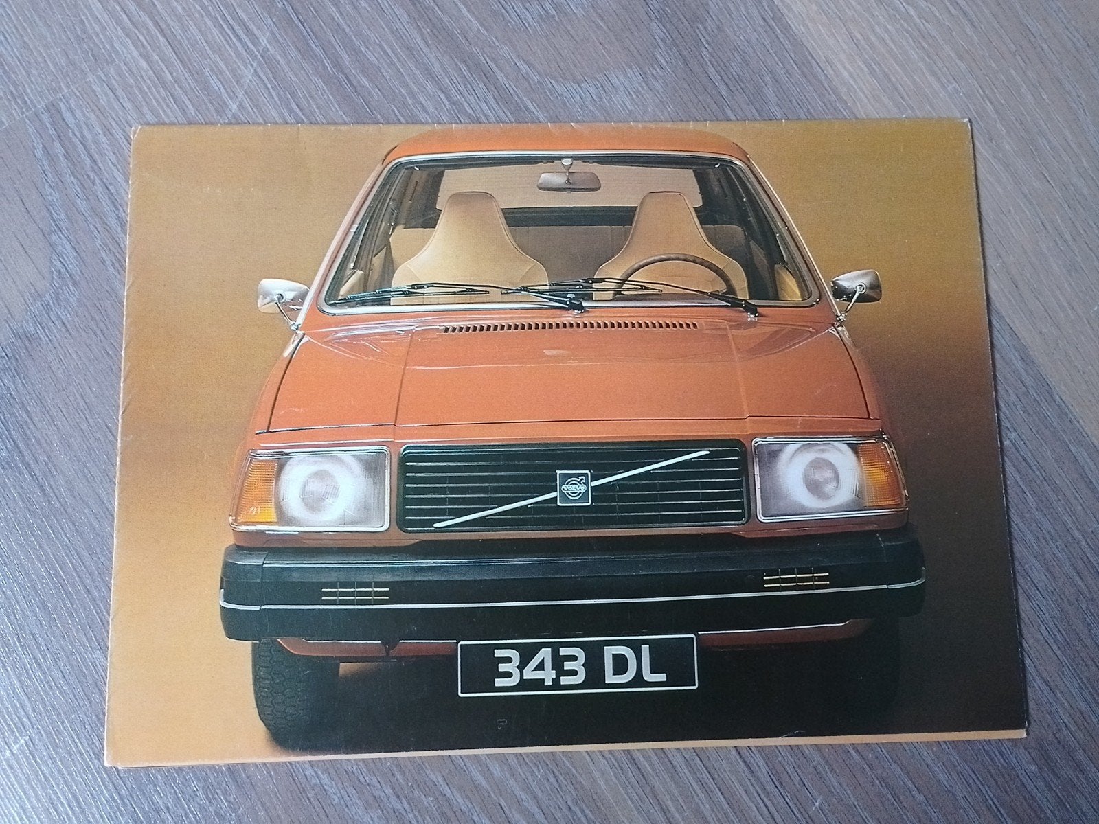Volvo 343 autofolder 1977, Ophalen of Verzenden, Nieuw, Volvo