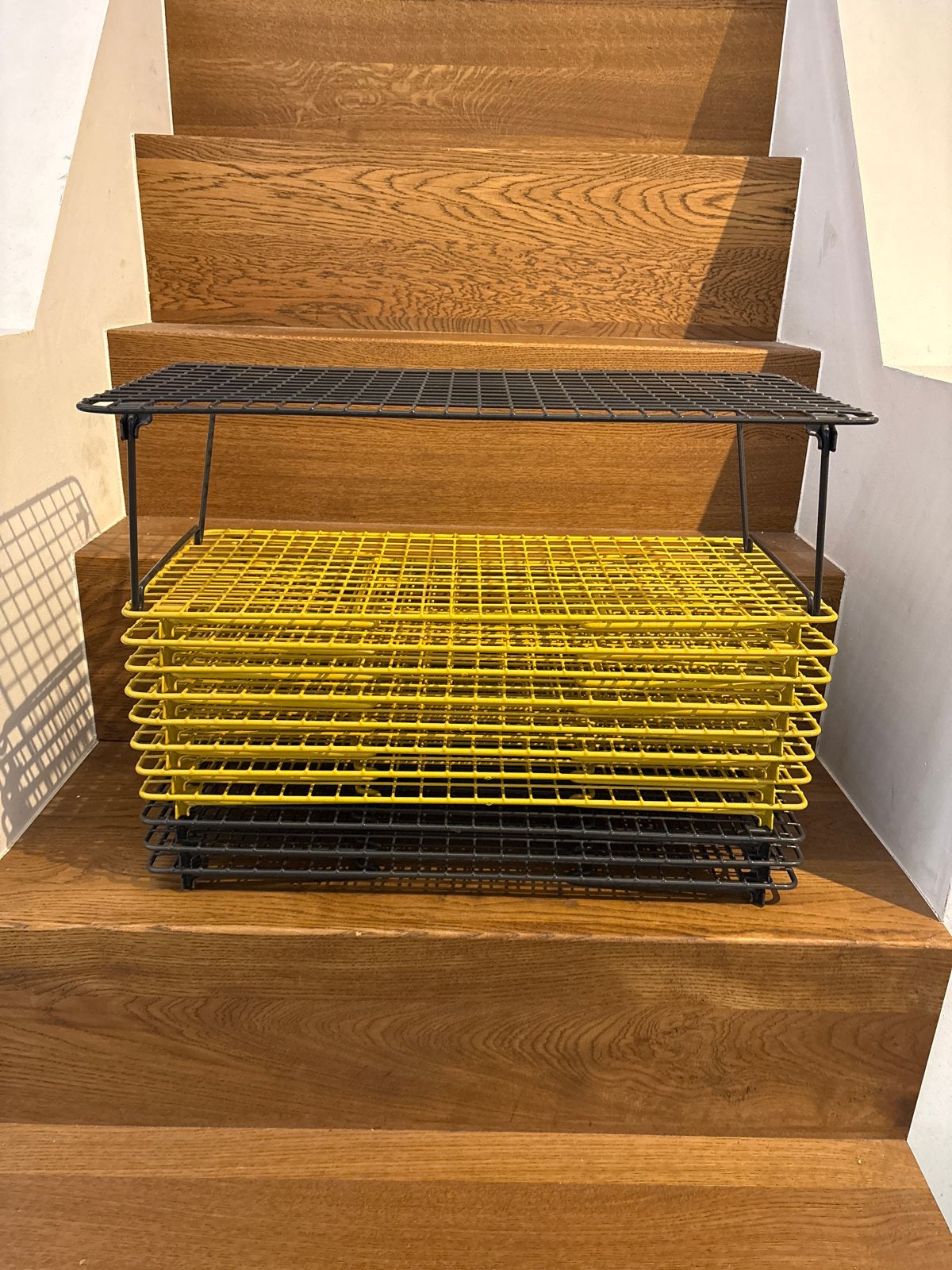 Schoenenrekken IKEA - 4 grijs, 8 geel, Ophalen, Gebruikt