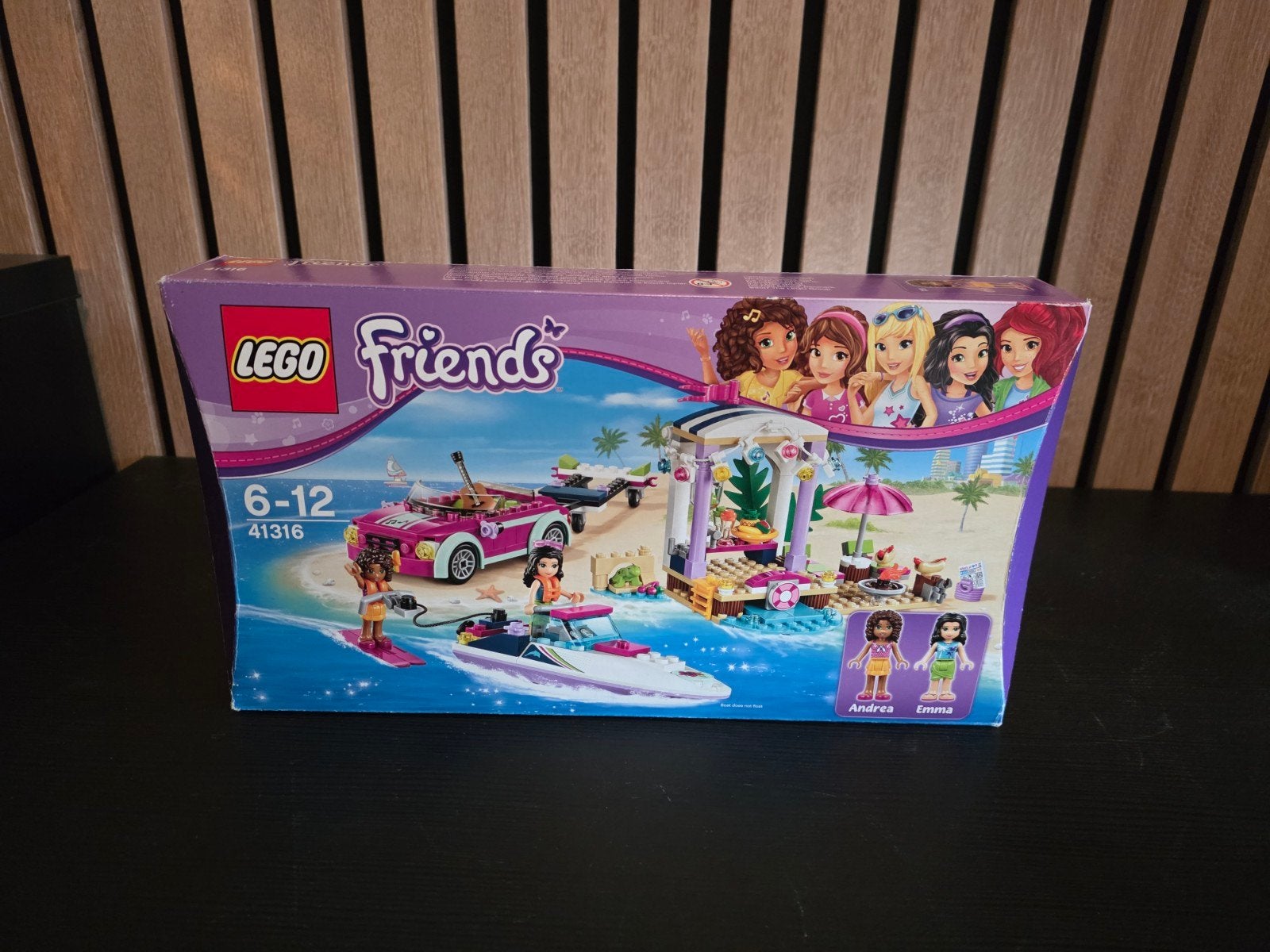 LEGO Friends Andrea's speedboottransport 41316, Lego, Friends, Ophalen of Verzenden, Zo goed als nieuw