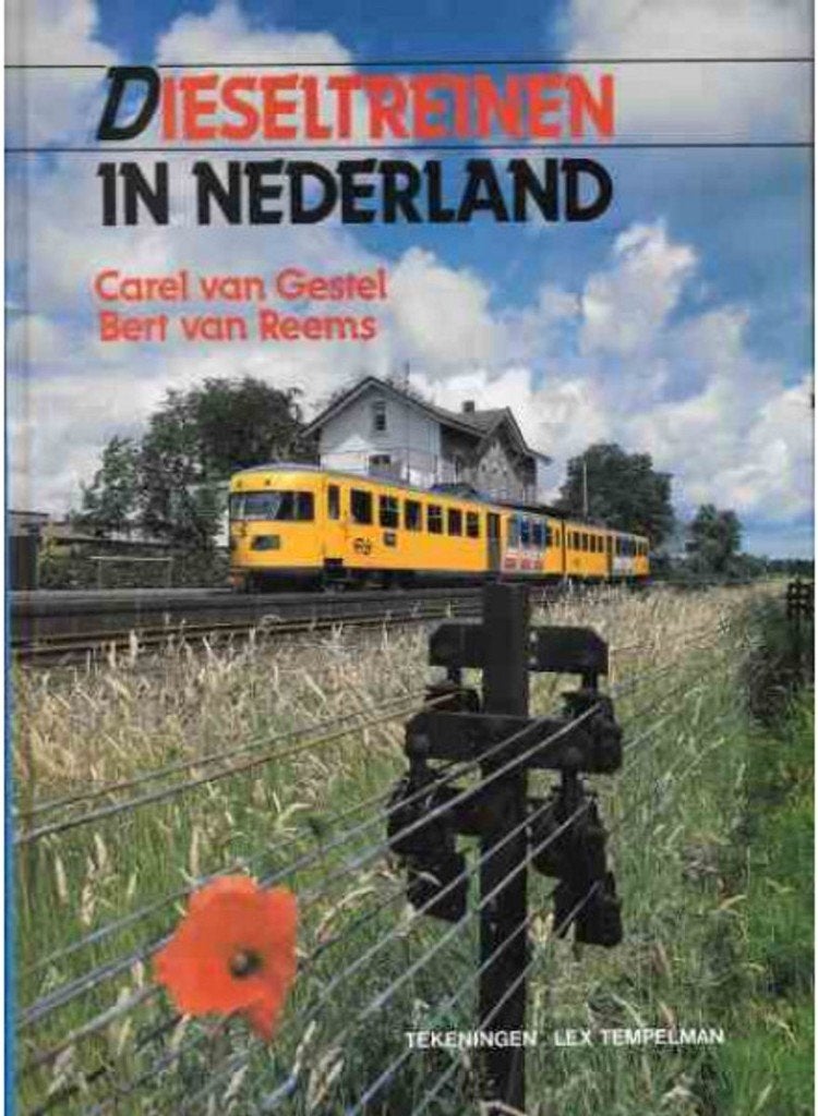Dieseltreinen in Nederland (Boek), Ophalen of Verzenden, Zo goed als nieuw, Carel van Gestel, Trein