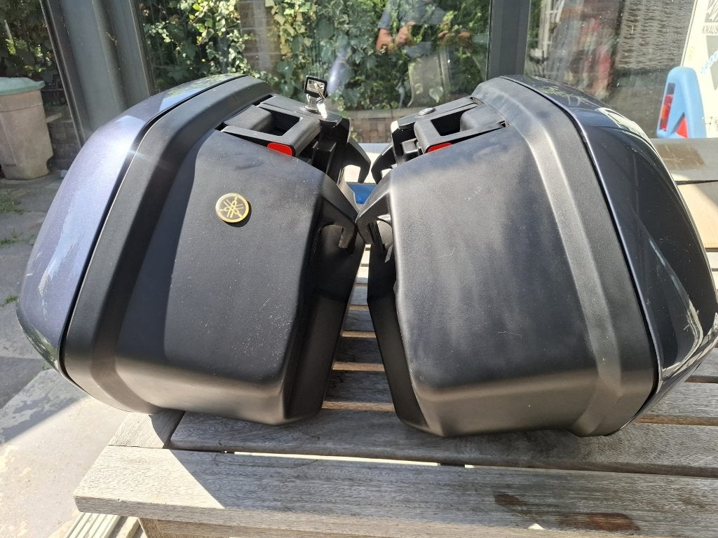 Originele zijkoffers Yamaha FJR1300, Motoren, Ophalen, Gebruikt