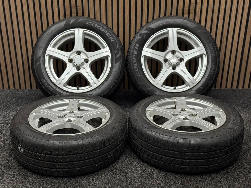 WINTER! 15 inch MAM E1 - Agila / Splash 4x100 ET35 185/60/15, Ophalen, 15 inch, ., Banden en Velgen