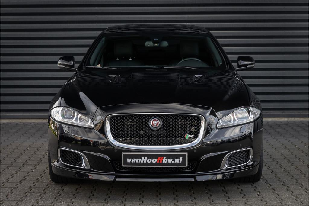 Jaguar XJR 5.0 V8 SC - Ultimate Black (bj 2015, automaat), Automaat, Euro 5, Achterwielaandrijving, Bedrijf