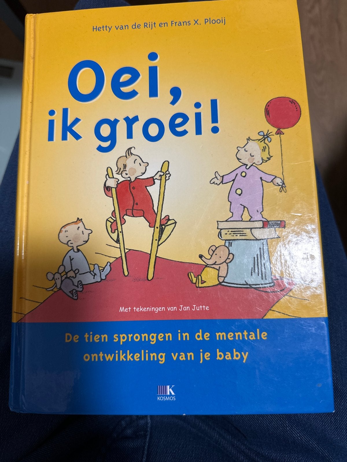 Oei, ik groei! Boek over mentale ontwikkeling baby, Boeken, Ophalen of Verzenden, Zo goed als nieuw, Opvoeding tot 6 jaar
