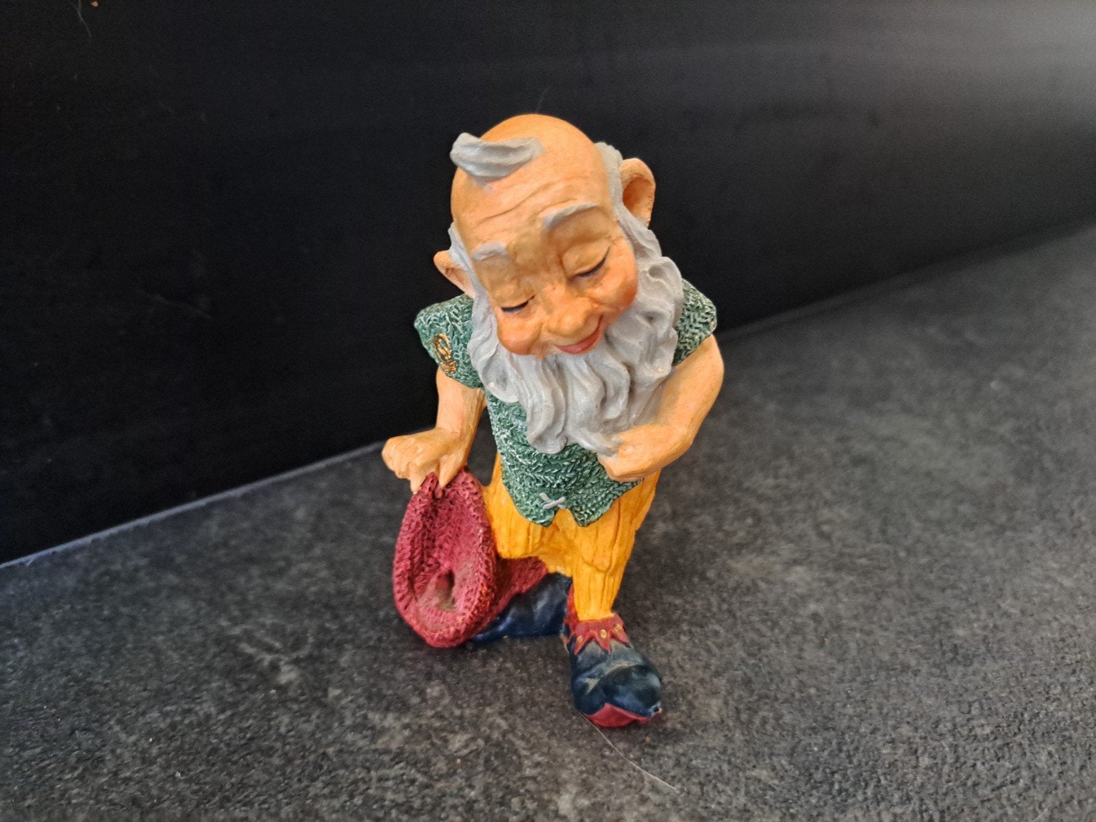 Kabouter beeldje, Ophalen of Verzenden, Zo goed als nieuw, Beeldje of Poppetje