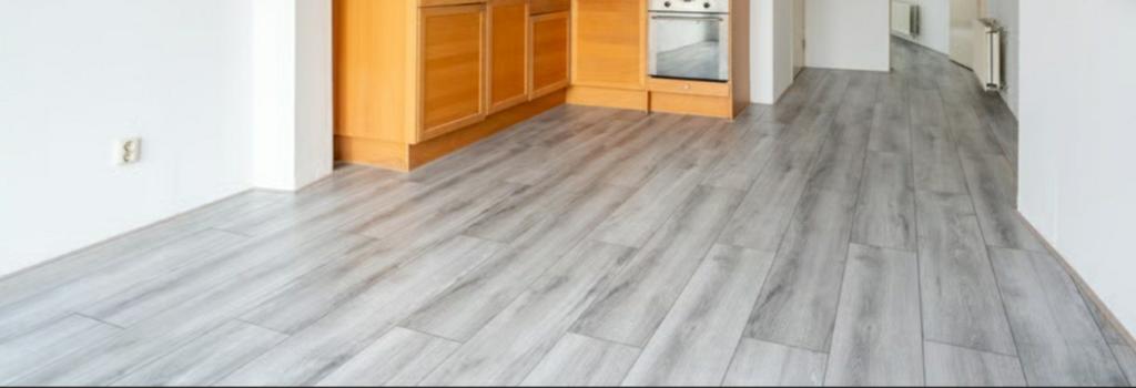 Laminaat grijs NIEUW Gamma ca 35m2, Ophalen, Nieuw, 25 tot 50 m², Grijs