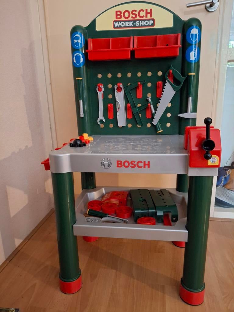Bosch Work-shop voor kinderen, Kinderen en Baby's, Speelgoed | Speeltafels, Ophalen, Gebruikt
