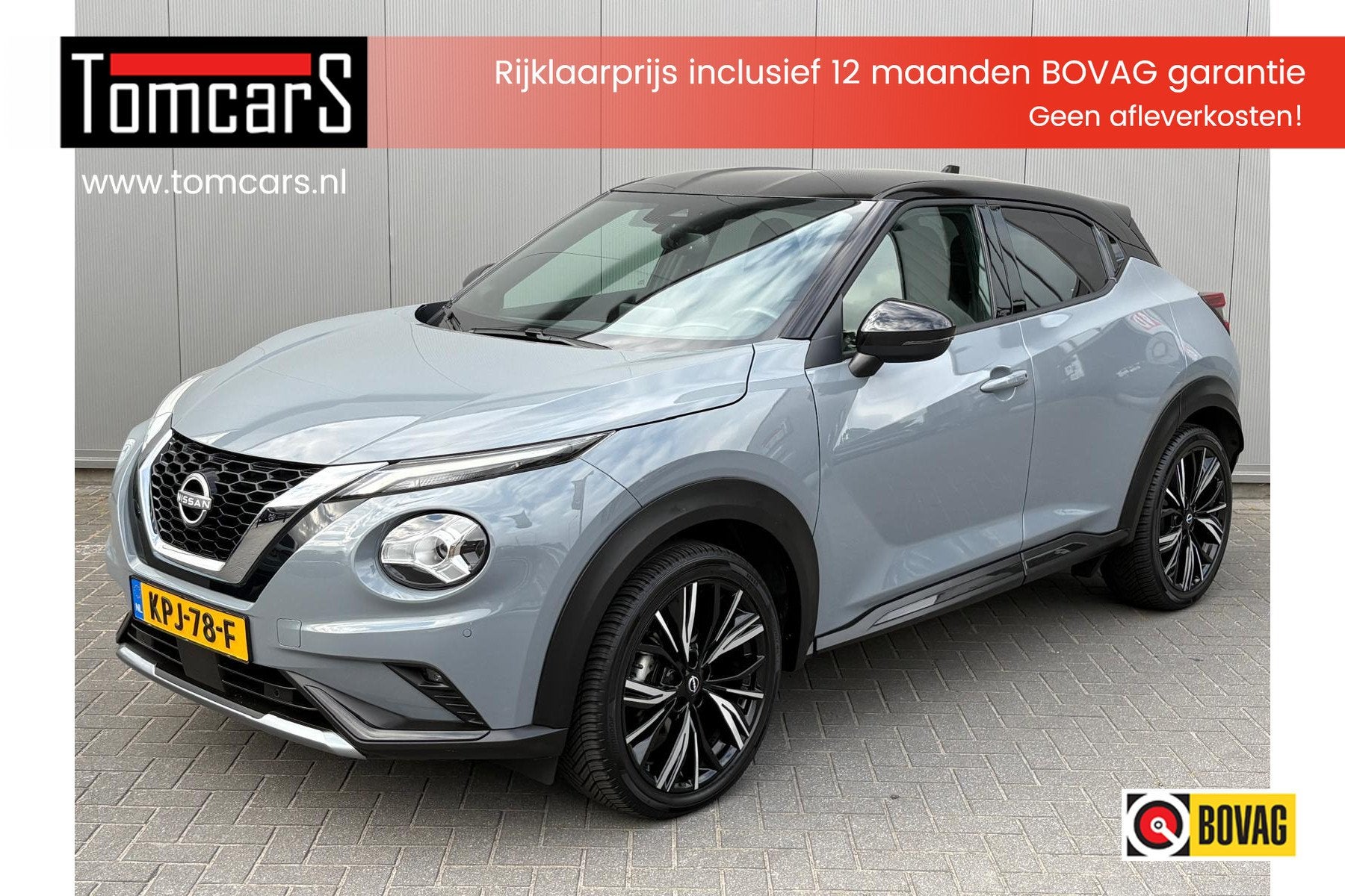 Nissan Juke 1.0 DIG-T 116PK N-Design Navigatie/Camera/Parkee, Auto's, 12 maanden, Bedrijf, 3 cilinders, SUV of Terreinwagen