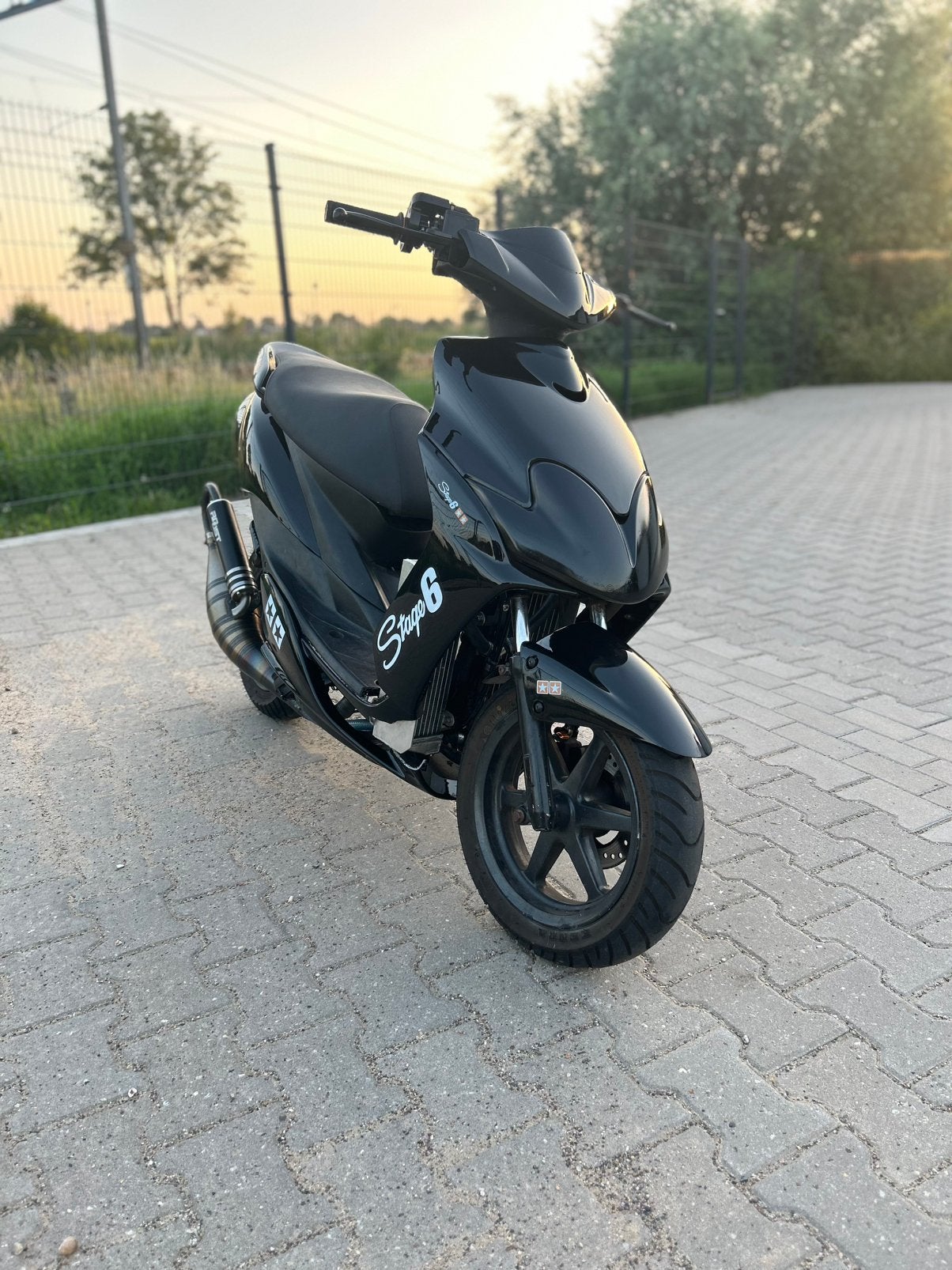 Yamaha jog rr 86cc stage 3, Ophalen, JogR of RR, Tweetakt, Zo goed als nieuw