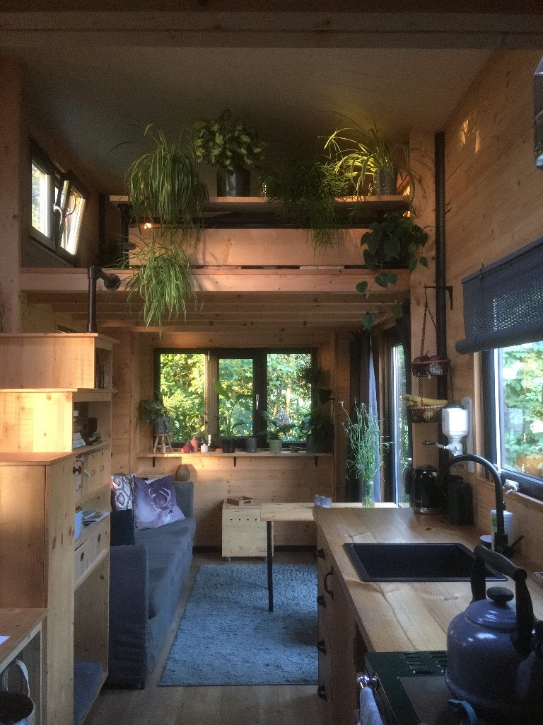 Sfeervol ecologisch Tiny House, Caravans en Kamperen, Tot en met 5
