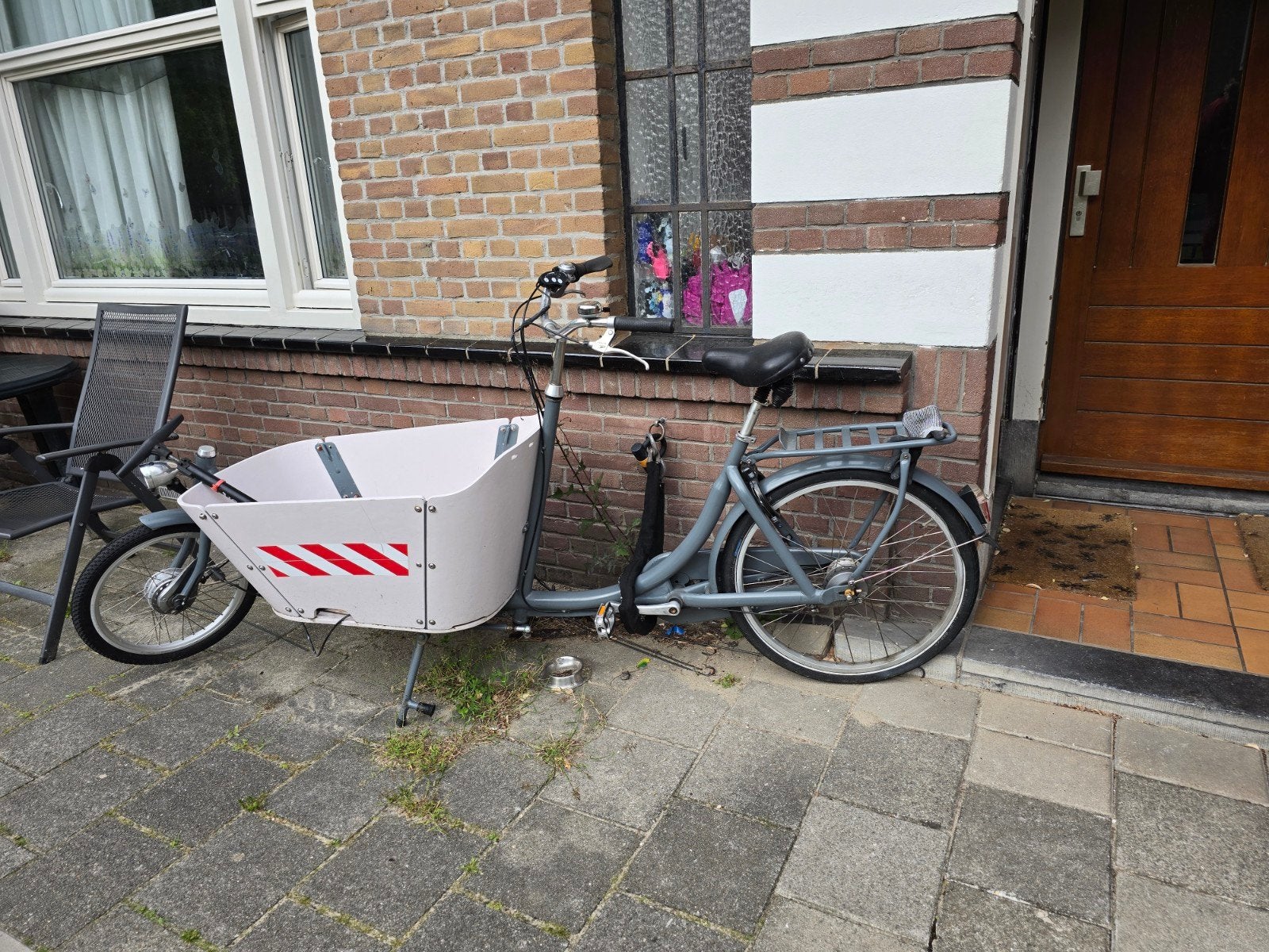 Bakfiets, Gebruikt, 2 kinderen, Trommelrem, Ophalen