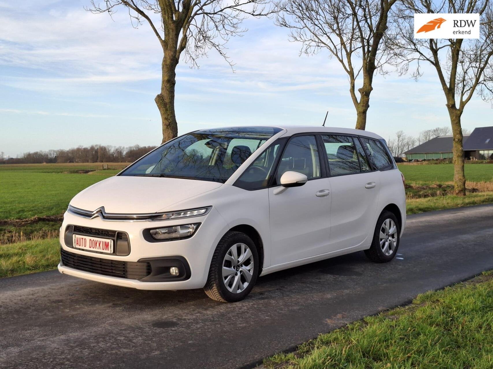 Citroen Grand C4 SpaceTourer 1.2 PureTech, 7 pers, Voorwielaandrijving, Stof, Gebruikt, 1199 cc