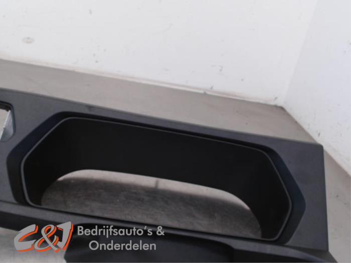 Dashboard deel van een Volkswagen Caddy