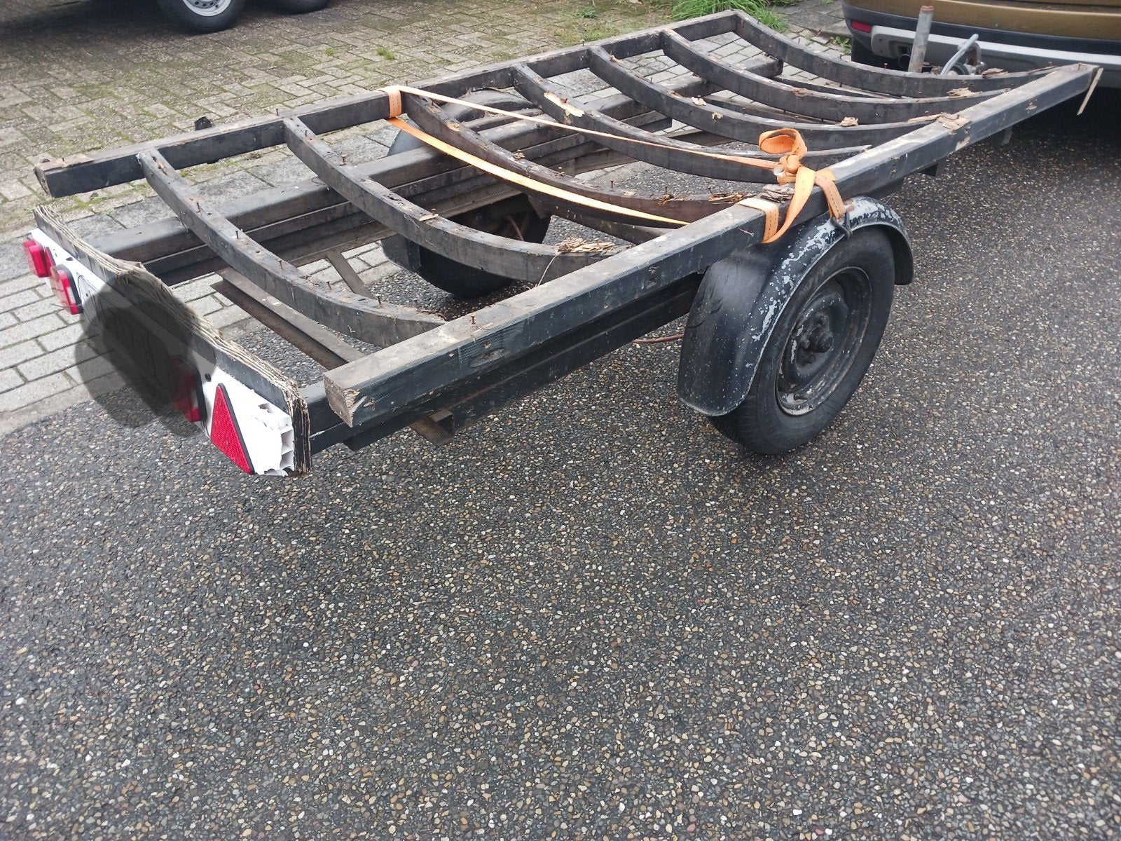 opknapper aanhanger 50 euro verlichting werkt, Ophalen