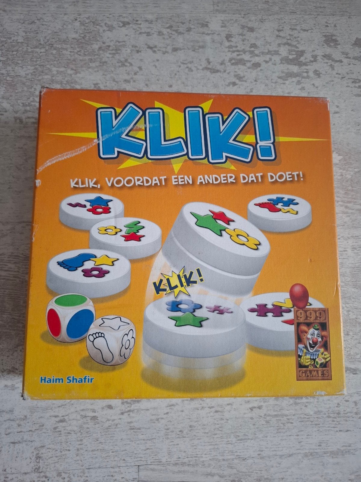 gaaf spel KLIK !, Een of twee spelers, Ophalen of Verzenden, Zo goed als nieuw, 999 Games