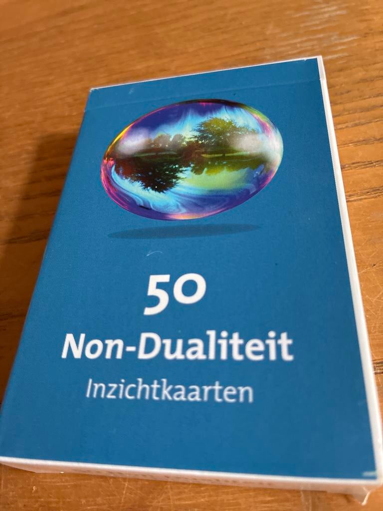 50 Non-Dualiteit Inzichtkaarten - Nieuw, Ophalen of Verzenden, Nieuw, Spiritualiteit algemeen, Overige typen