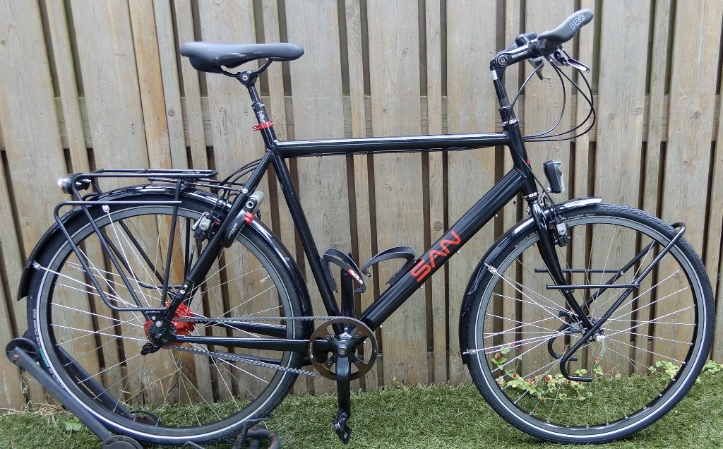 Santos TravelMaster 2.8 57 Cm Rohloff+Magura+Riemaandrijving, Ophalen, Gebruikt, Velgrem, Santos TravelMaster