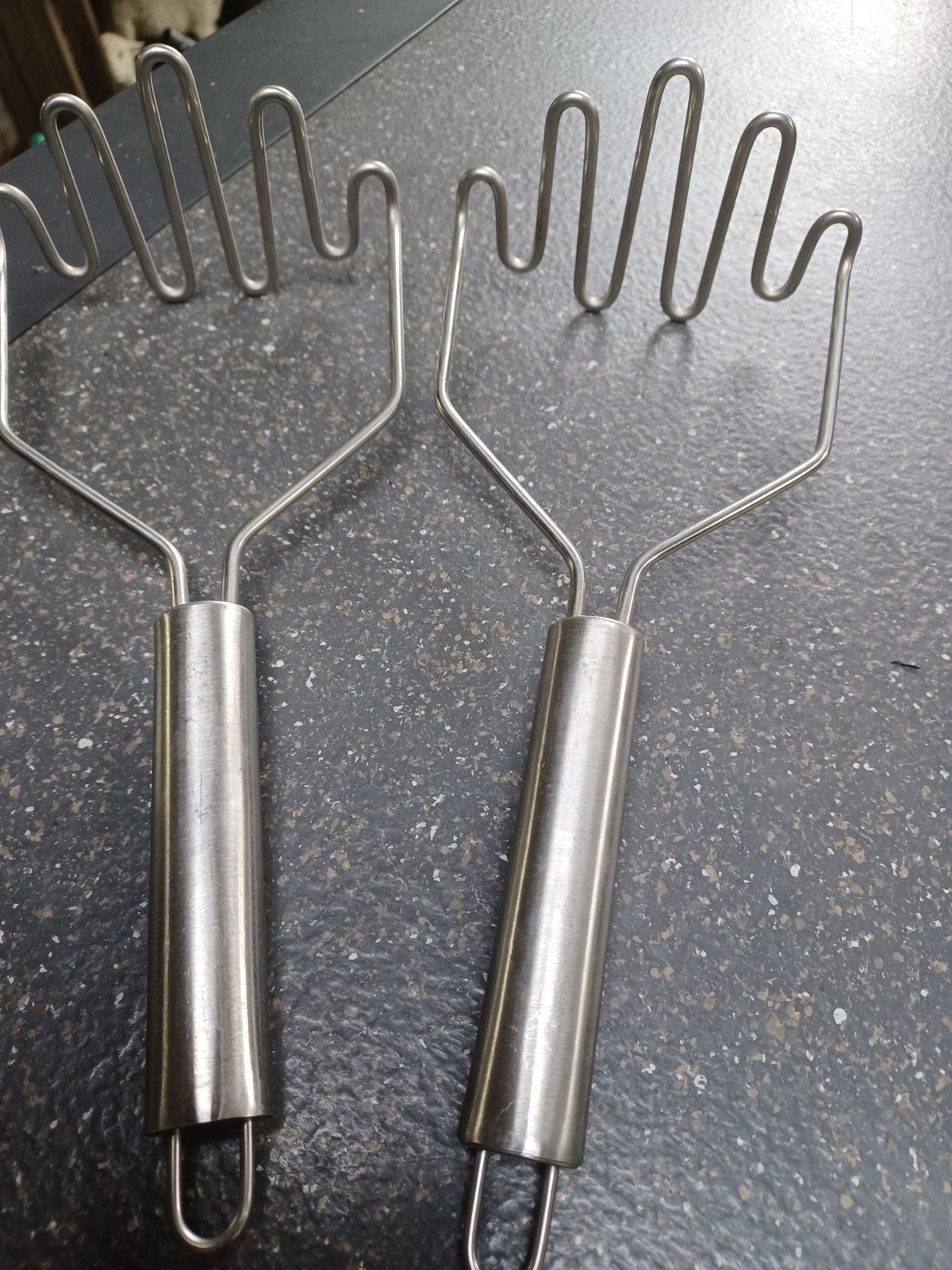 2 puree stampers, Ophalen, Zo goed als nieuw, Metaal, Overige merken