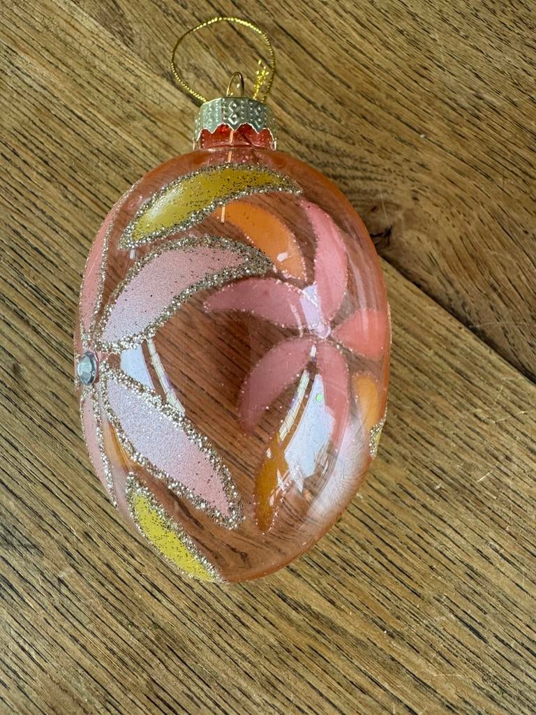 Mooie glazen paasdecoratie / paasei hanger van Goodwill, Ophalen of Verzenden, Zo goed als nieuw