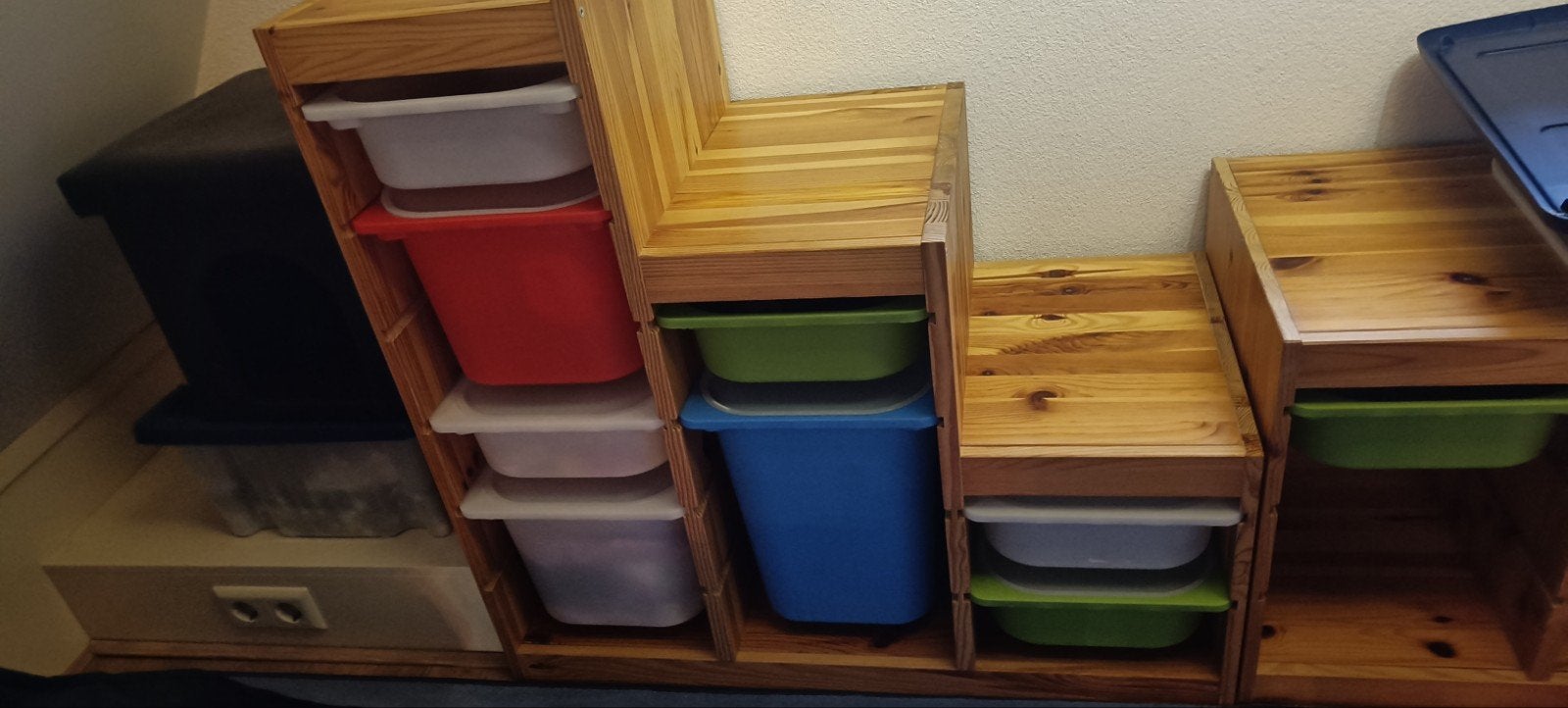 IKEA TROFAST opbergkast met bakken, Ophalen, Kast, Zo goed als nieuw, 75 tot 100 cm
