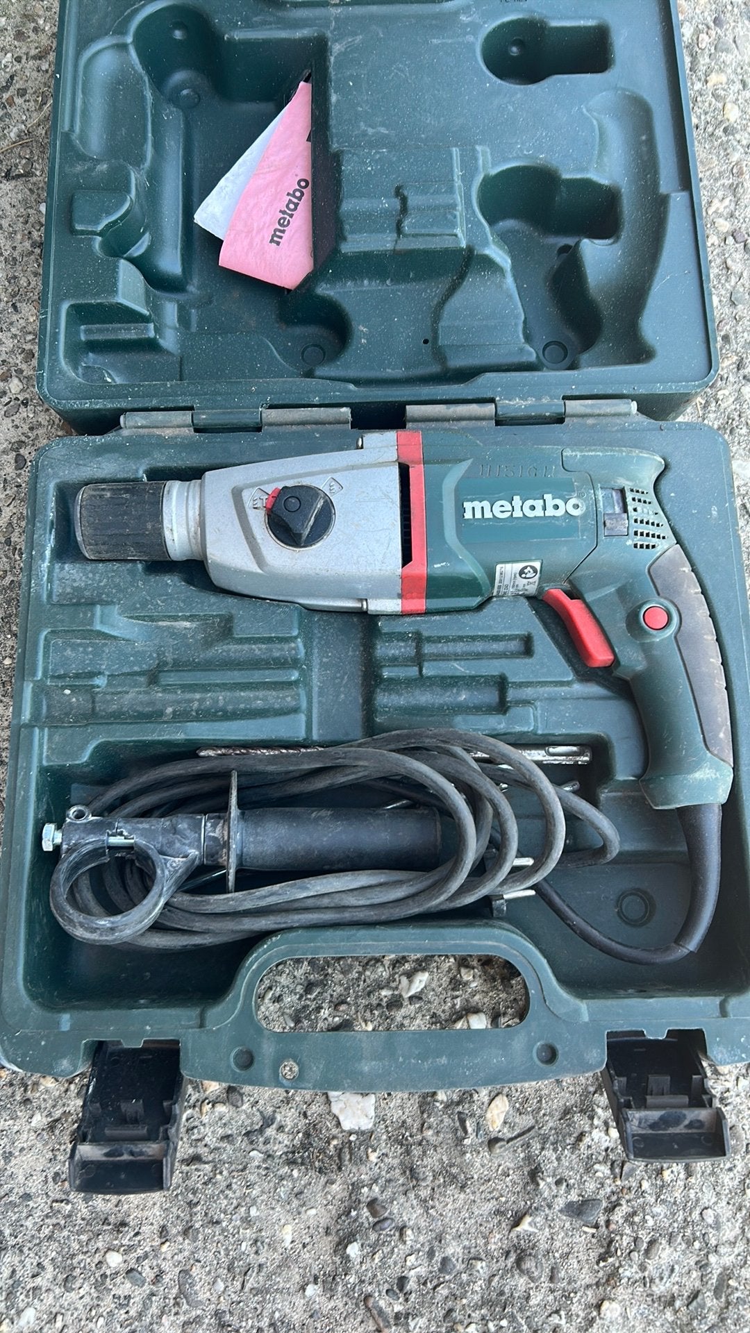 Klopboormachine Metabo, Ophalen, Zo goed als nieuw, Boormachine