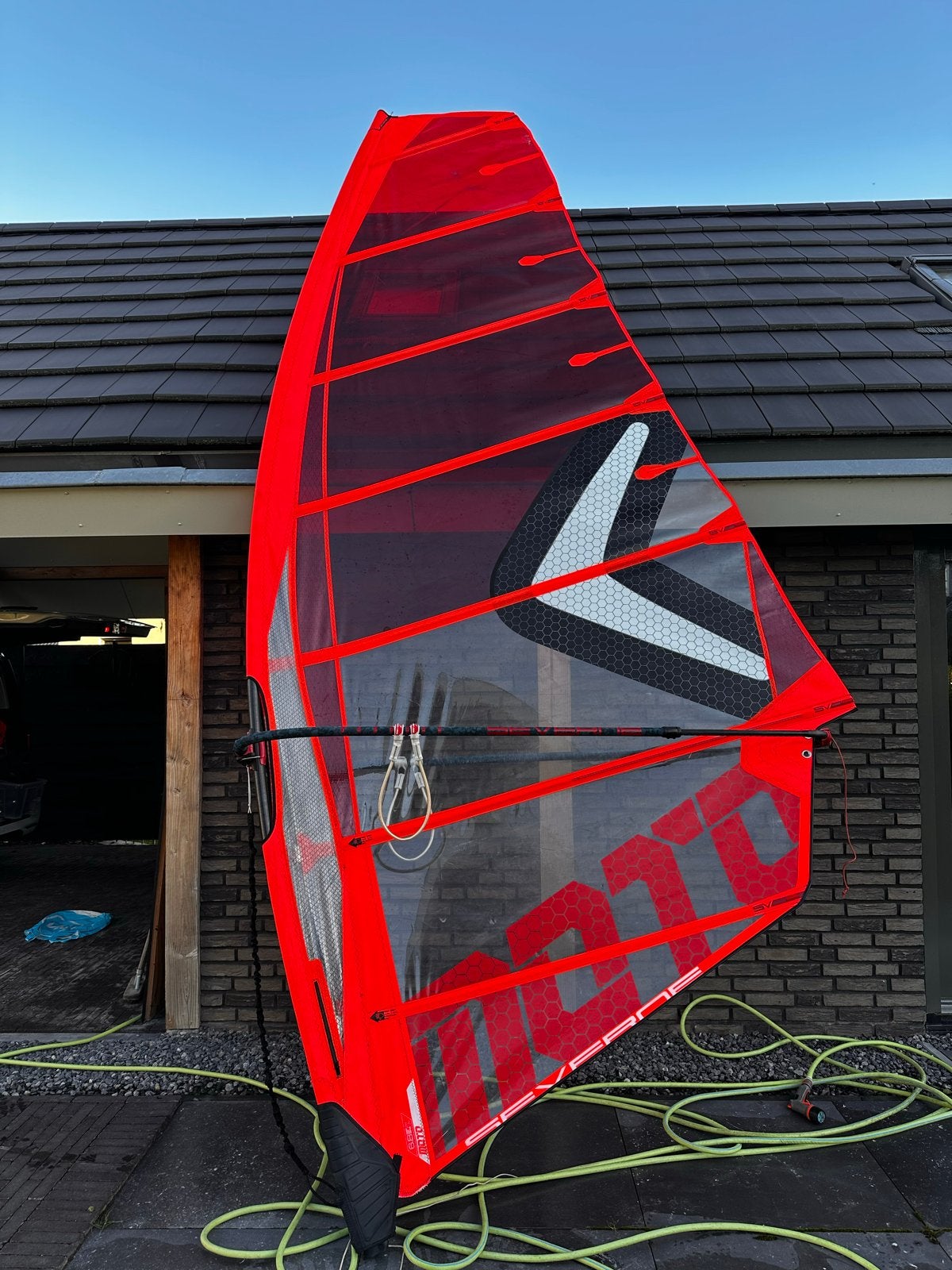 Severne Moto 6.8 2024 Windsurfzeil, Watersport en Boten, Ophalen, Gebruikt, 6.5 m² tot 8 m², Severne